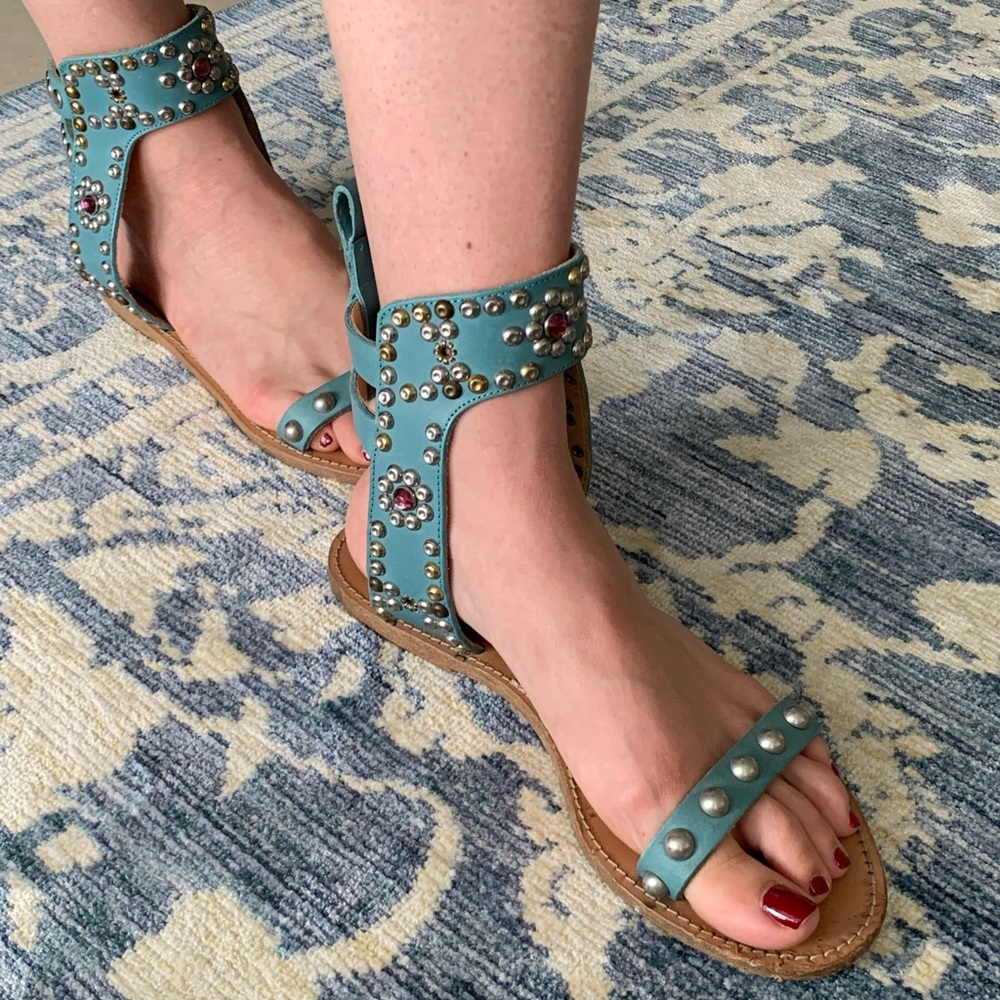 isabel marant studded gladiator sandals